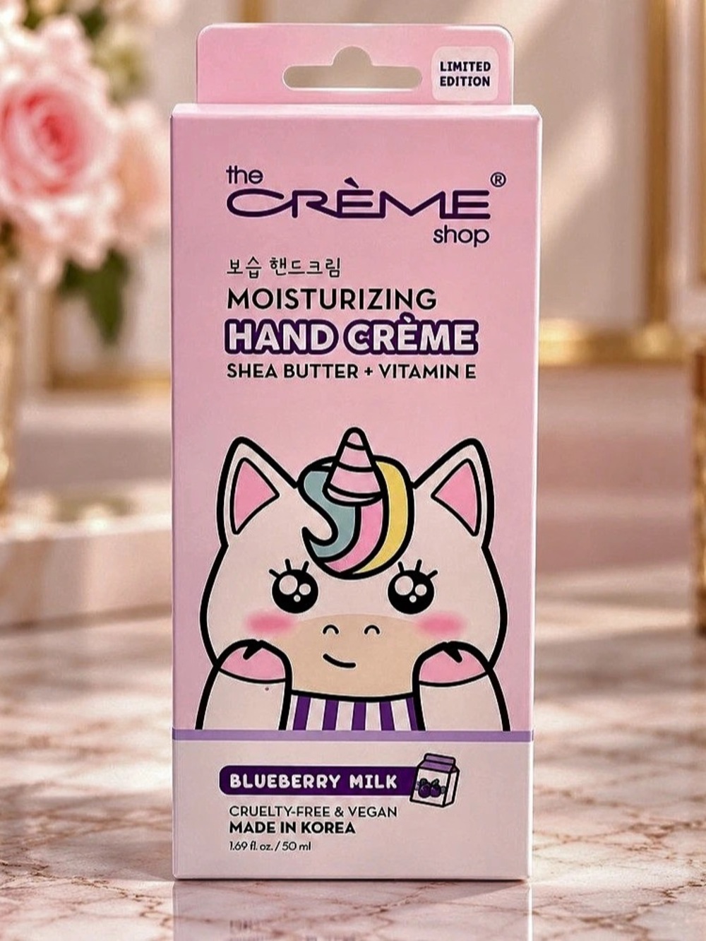 the CRÈME shop Moisturizing Hand Crème Blueberry Milk Blueberry Milk Hand Crème